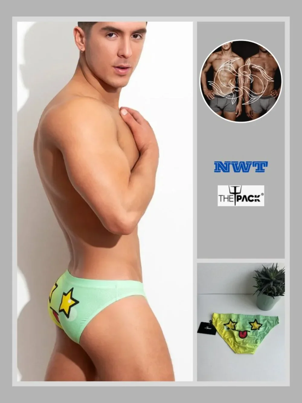 ThePack - Kiko Lime Brief - Multi (M)